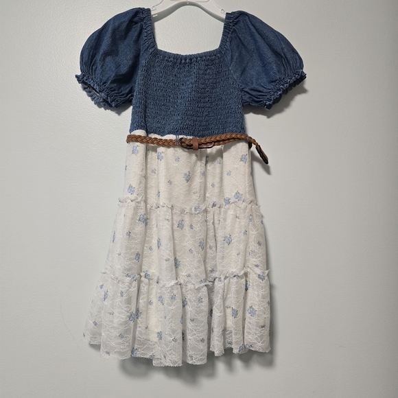 Zunie Other - Youth Girls' Size XS- 5/6 Denim and Dress with Belt
